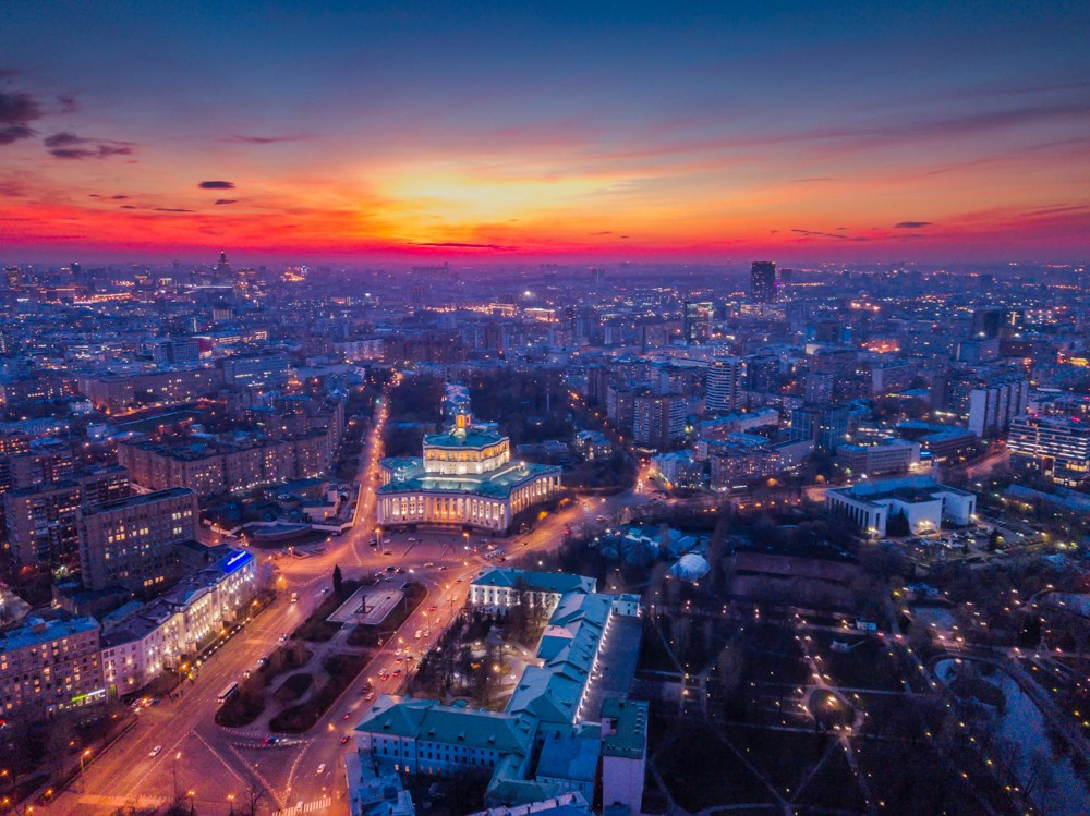Aerial photography. Photographer Kirill Sergeev | Moscow