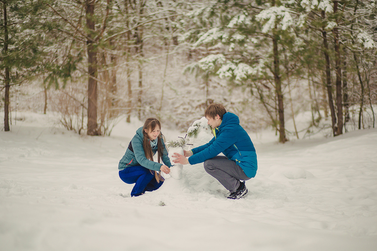 Оля и Витя. Семейный, детский, свадебный фотограф по всей РБ Валера Михневич