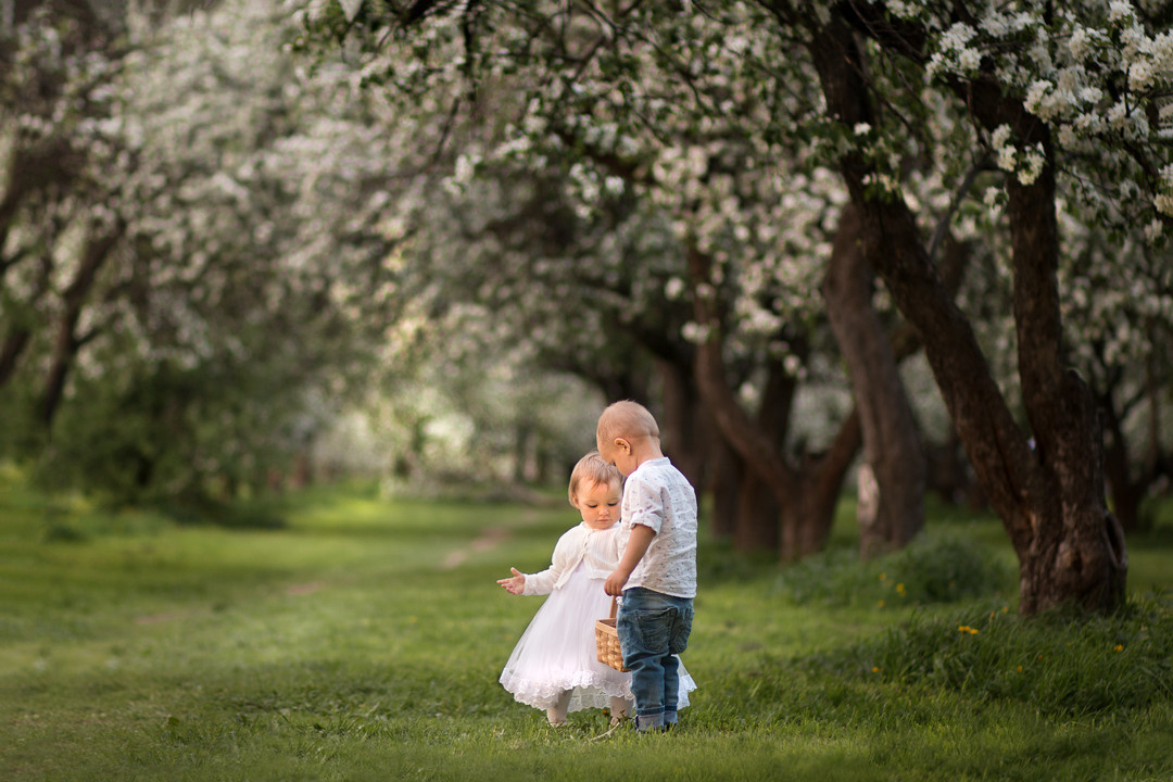 ВЕСЕННИЕ САДЫ. Арт-фотограф в Москве Елена Иванова