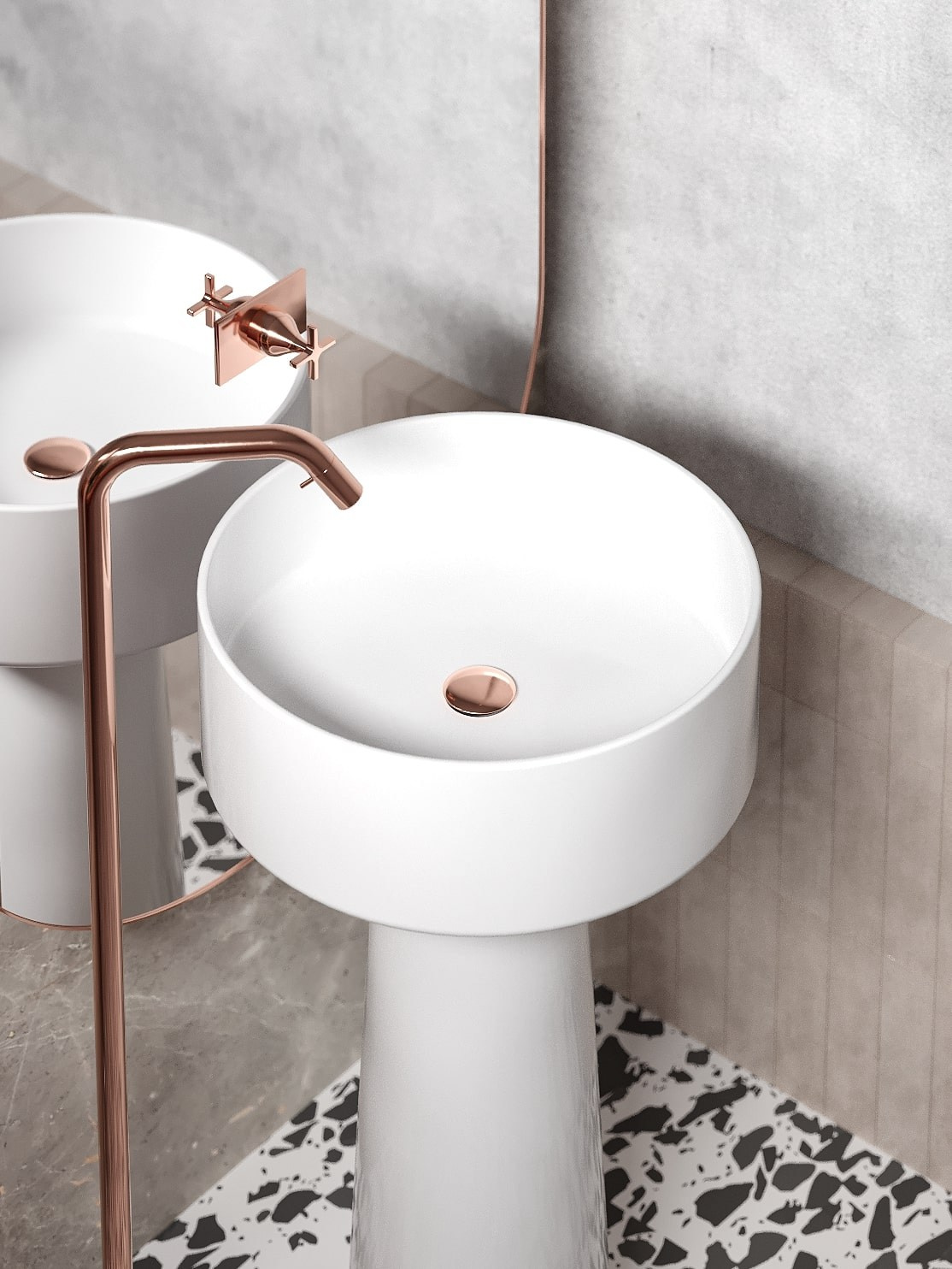 Concept Bathroom 2020. Топоровский Владислав 3д Визуализатор