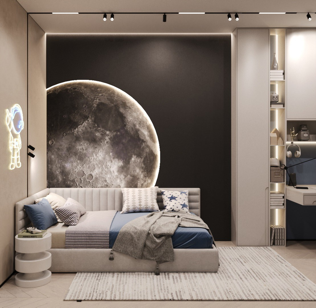 Квартира 135 м². г. Красноярск. ПРОЕКТИРОВАНИЕ ИНТЕРЬЕРОВ И АРХИТЕКТУРНЫХ РЕШЕНИЙ В СТУДИИ SHELOFAST DESIGN