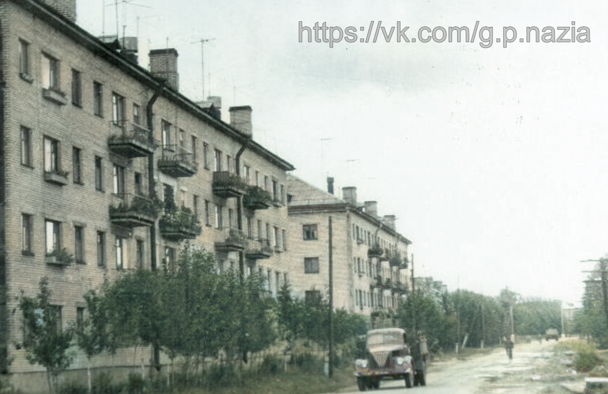 Назия в 1950-х и 1970-х. История Назиевского городского поселения