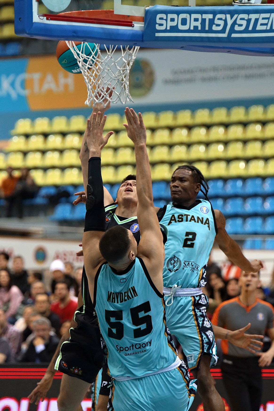 VTB League (Astana — Uralmash) 12 November 2023. Professional photo & Event agency (Kazakhstan, Astana)