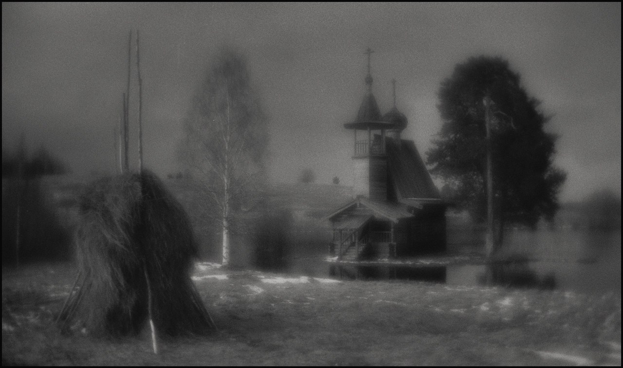 Пейзаж Русский Север Глазово Пикториализм Монокль Тумбинский Landscape russian north Glazovo Pictorialism Monolens Tumbinskiy