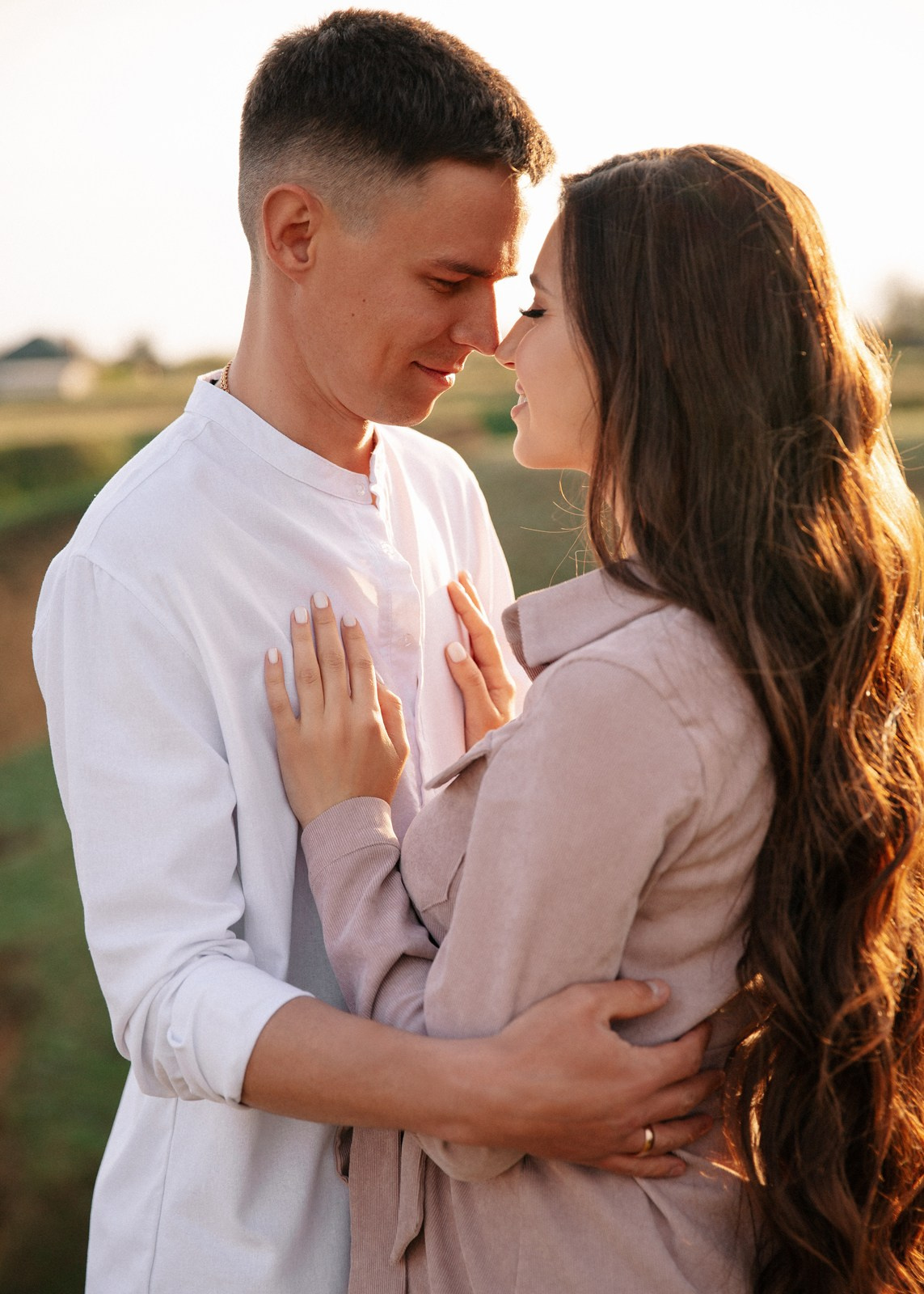 Съемка в ожидании с мужем на закате. Свадебный фотограф и видеограф Краснодар, Ростов, Сочи, Новороссийск