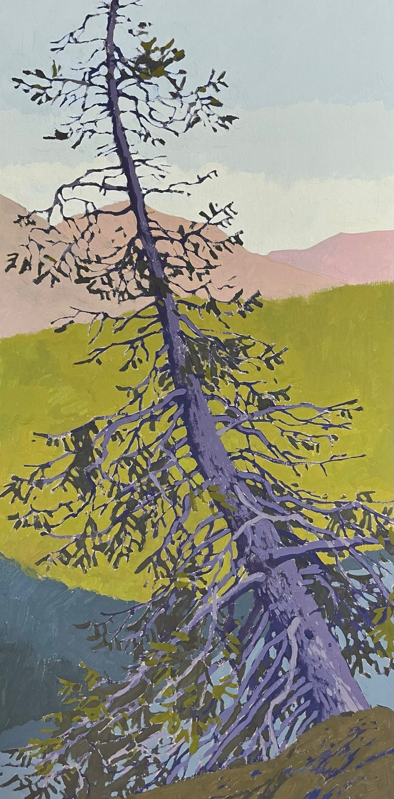 Хибины. Художница Лиза Владимирова