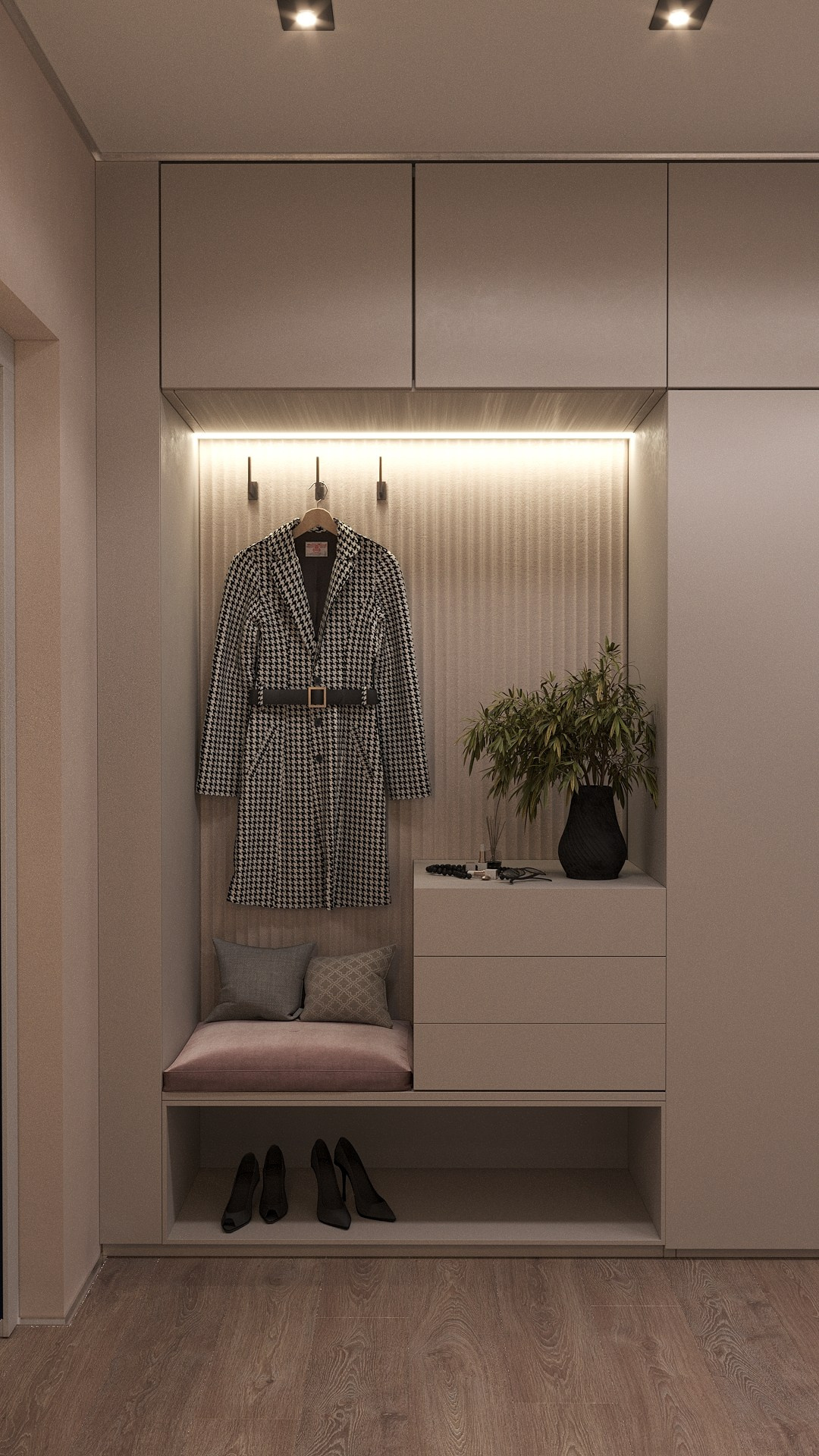 ЖК ACADEM Riverside 66 м². БК студия дизайна интерьера