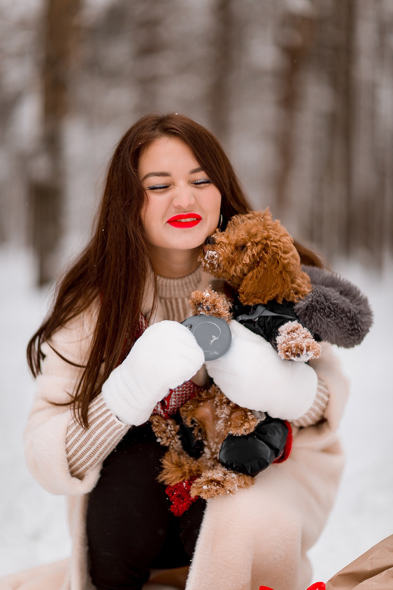 Зимние фотосессии. Katerina Schastlivaya