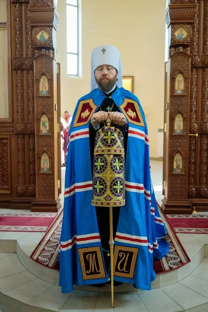 БЛАГОЧИННЫЙ СЕВЕРО-ЗАПАДНОГО ОКРУГА ПРИНЯЛ УЧАСТИЕ В АРХИЕРЕЙСКОМ БОГОСЛУЖЕНИМ В ХРАМЕ СВЯТИТЕЛЯ ТИХОНА ЗАДОНСКОГО. Саратовское Северо-Западное благочиние