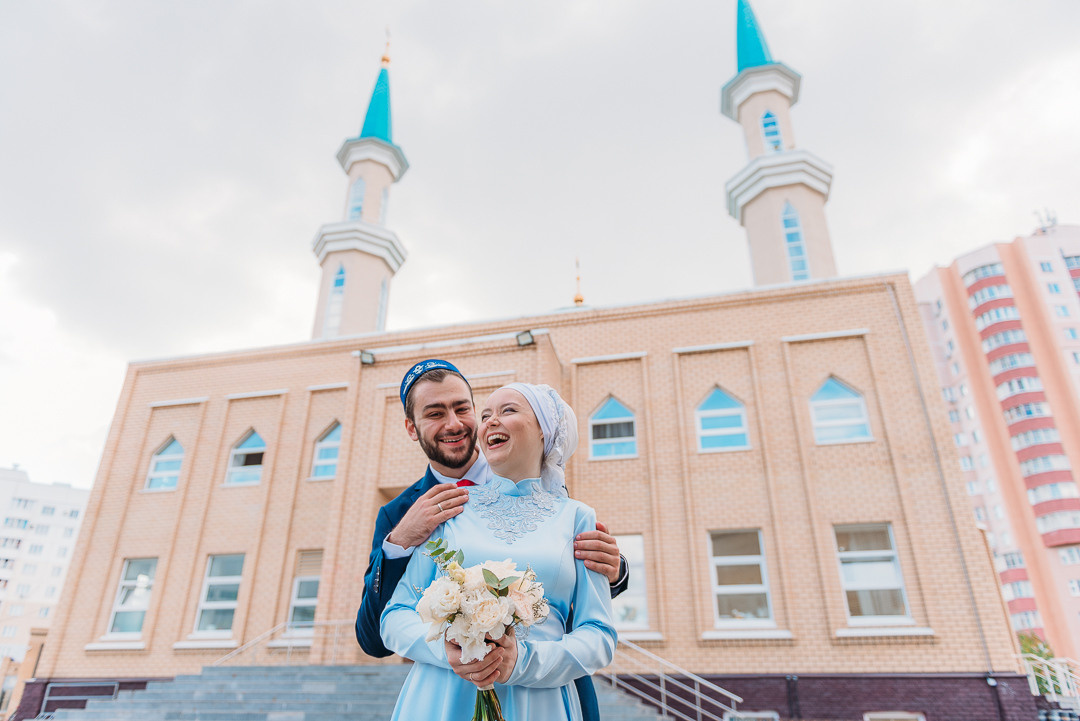 Саид и Альфия. Никах. Мечеть Гаиля