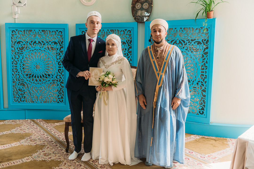 Никах Инсаф и Алина. Мечеть Шамиль