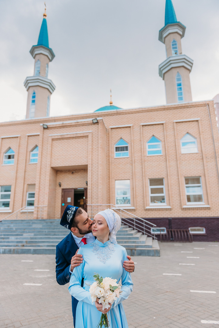 Саид и Альфия. Никах. Мечеть Гаиля