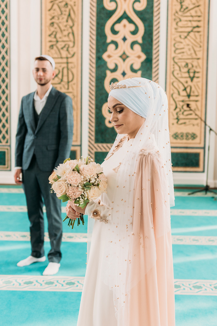 Разиль и Лейсан. Никах. Мечеть Рауза