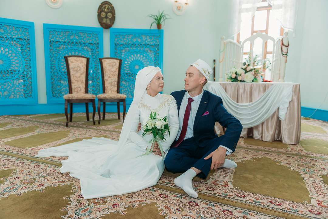 Никах Инсаф и Алина. Мечеть Шамиль