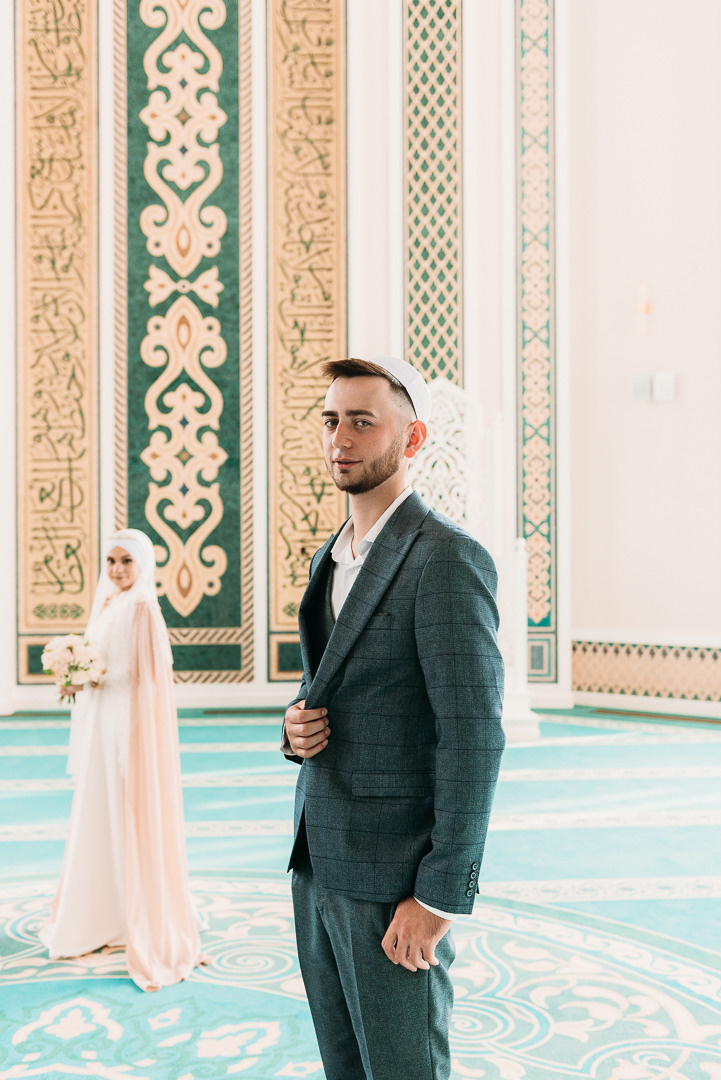 Разиль и Лейсан. Никах. Мечеть Рауза