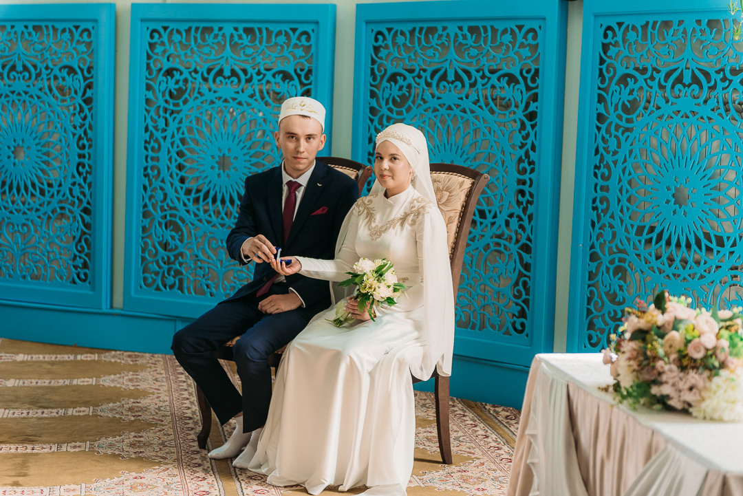 Никах Инсаф и Алина. Мечеть Шамиль