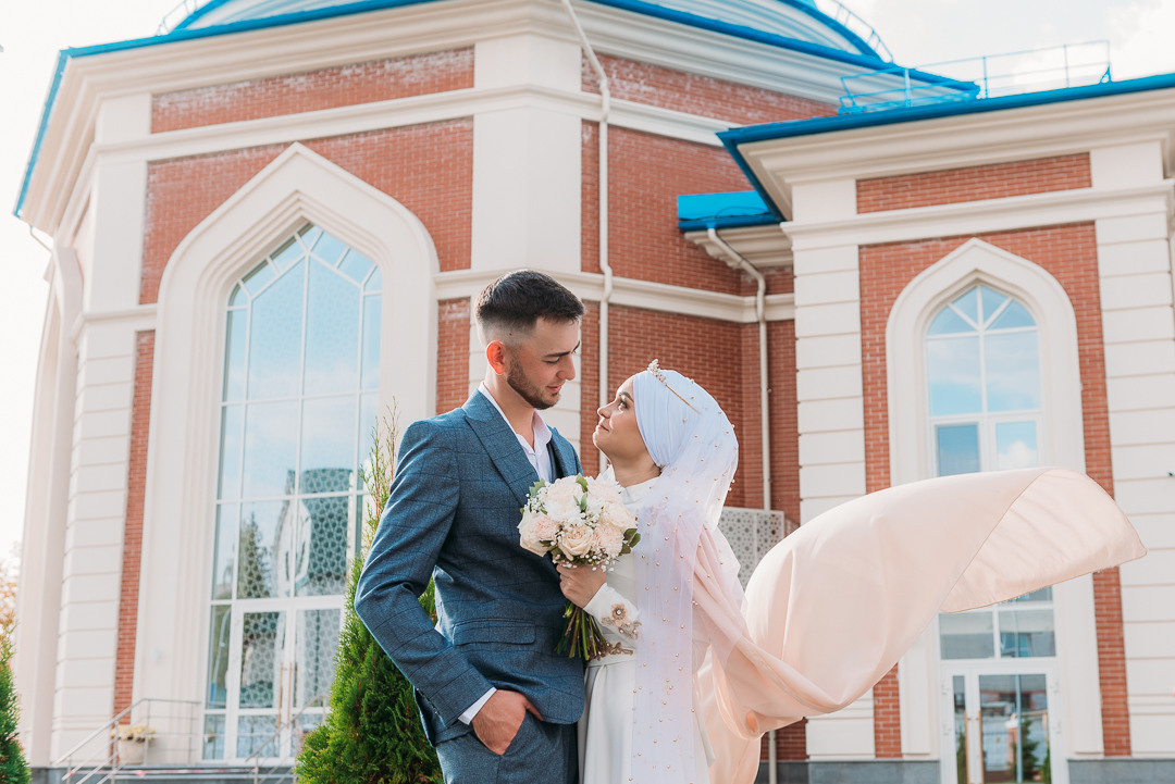 Разиль и Лейсан. Никах. Мечеть Рауза