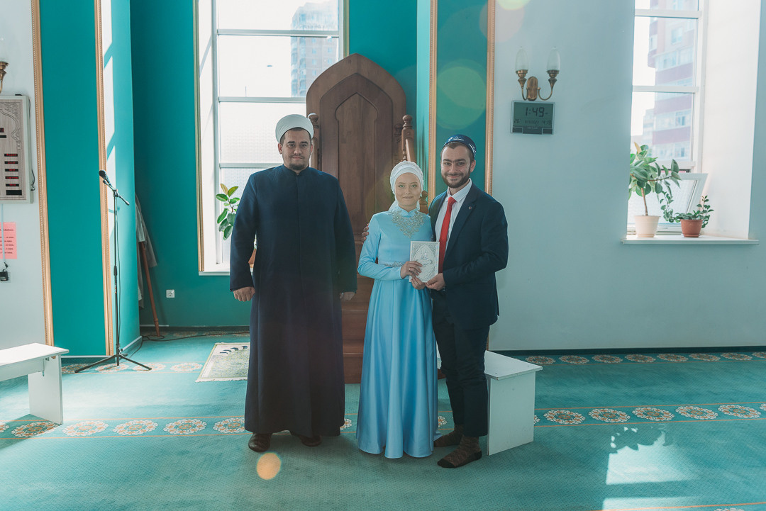 Саид и Альфия. Никах. Мечеть Гаиля