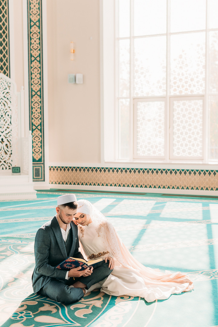 Разиль и Лейсан. Никах. Мечеть Рауза