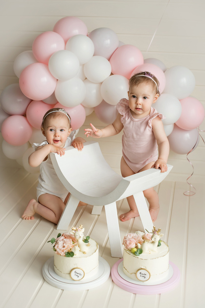 Берта и Кайя. Фотограф новорожденных Елена Панова