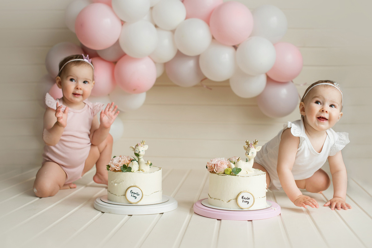 Берта и Кайя. Фотограф новорожденных Елена Панова