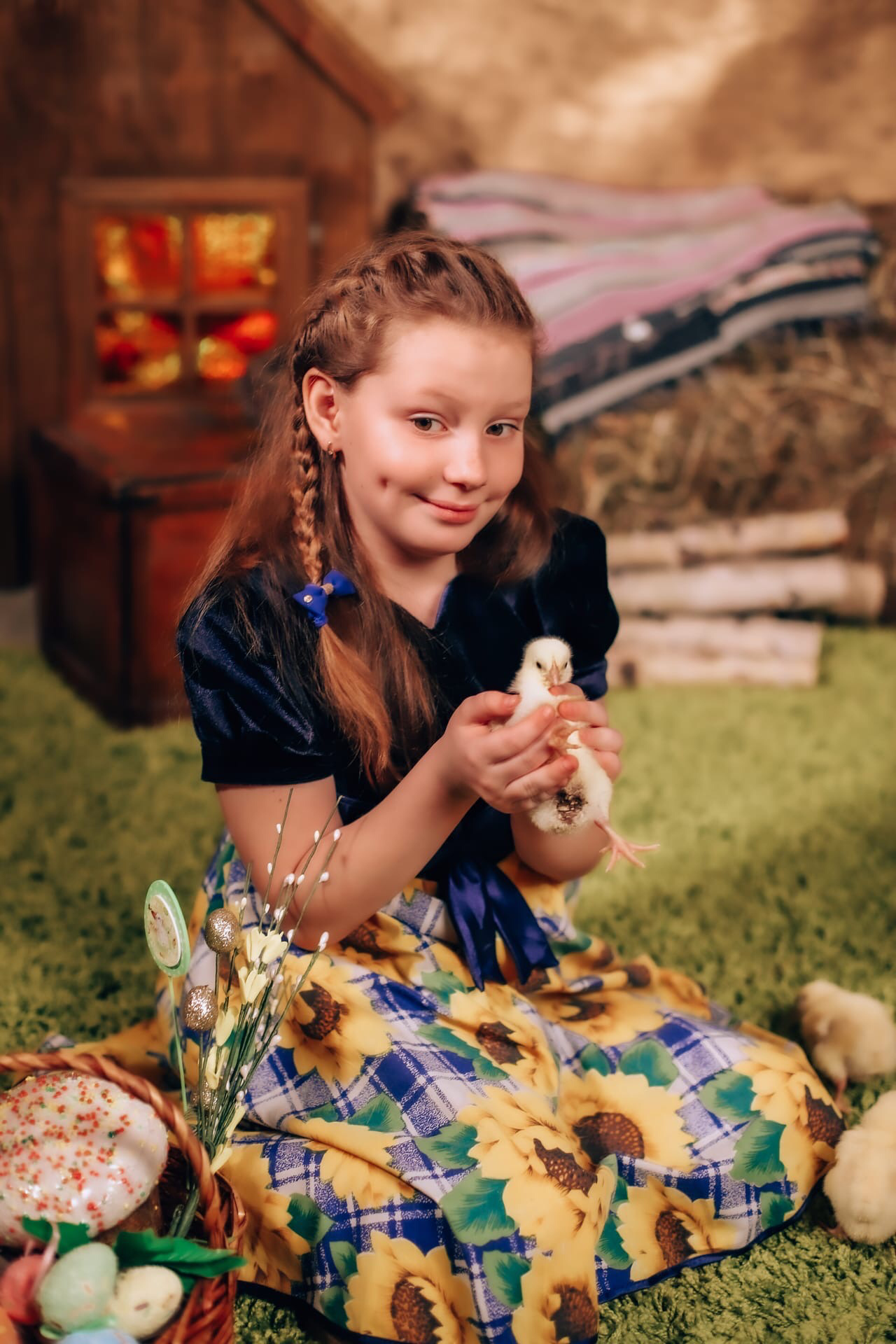 Иришка! Пасхальная фотосессия. Фотограф беременности и семейных историй Эльвира Акарибе в городе Краснодар!