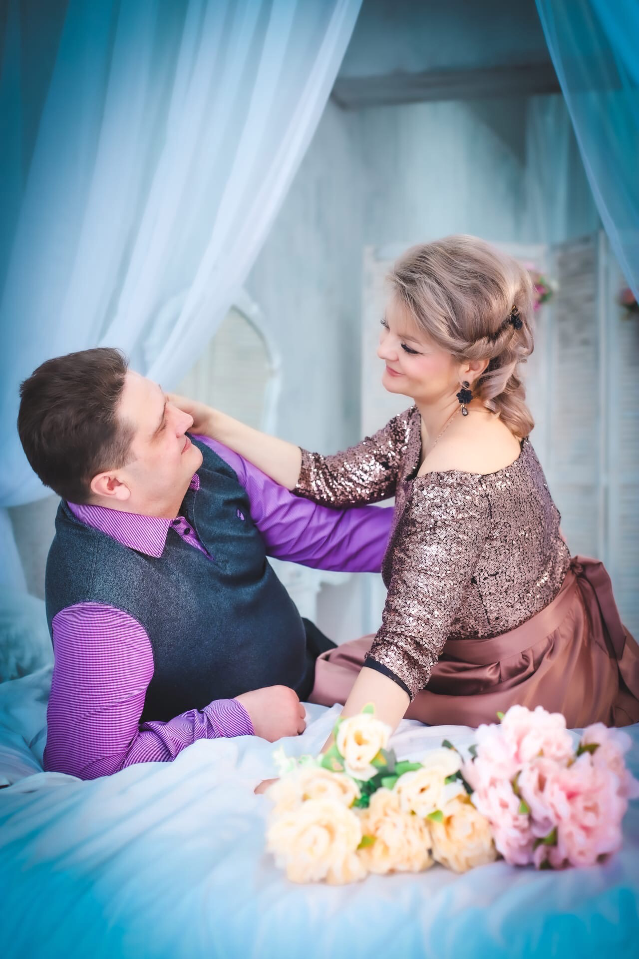 Людмила и Игорь. Фотограф беременности и семейных историй Эльвира Акарибе в городе Краснодар!