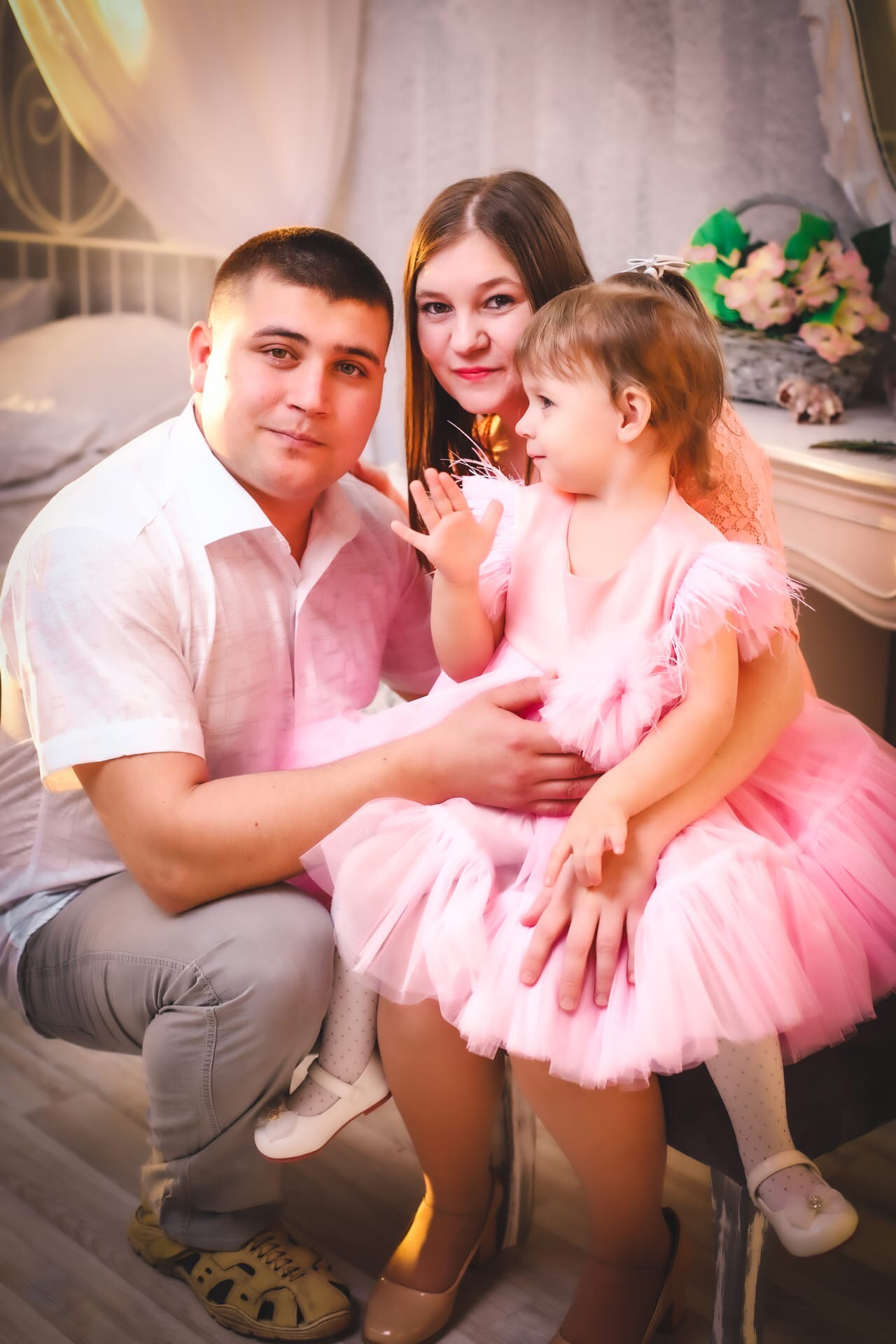 Семья Скичко 8 марта. Фотограф беременности и семейных историй Эльвира Акарибе в городе Краснодар!