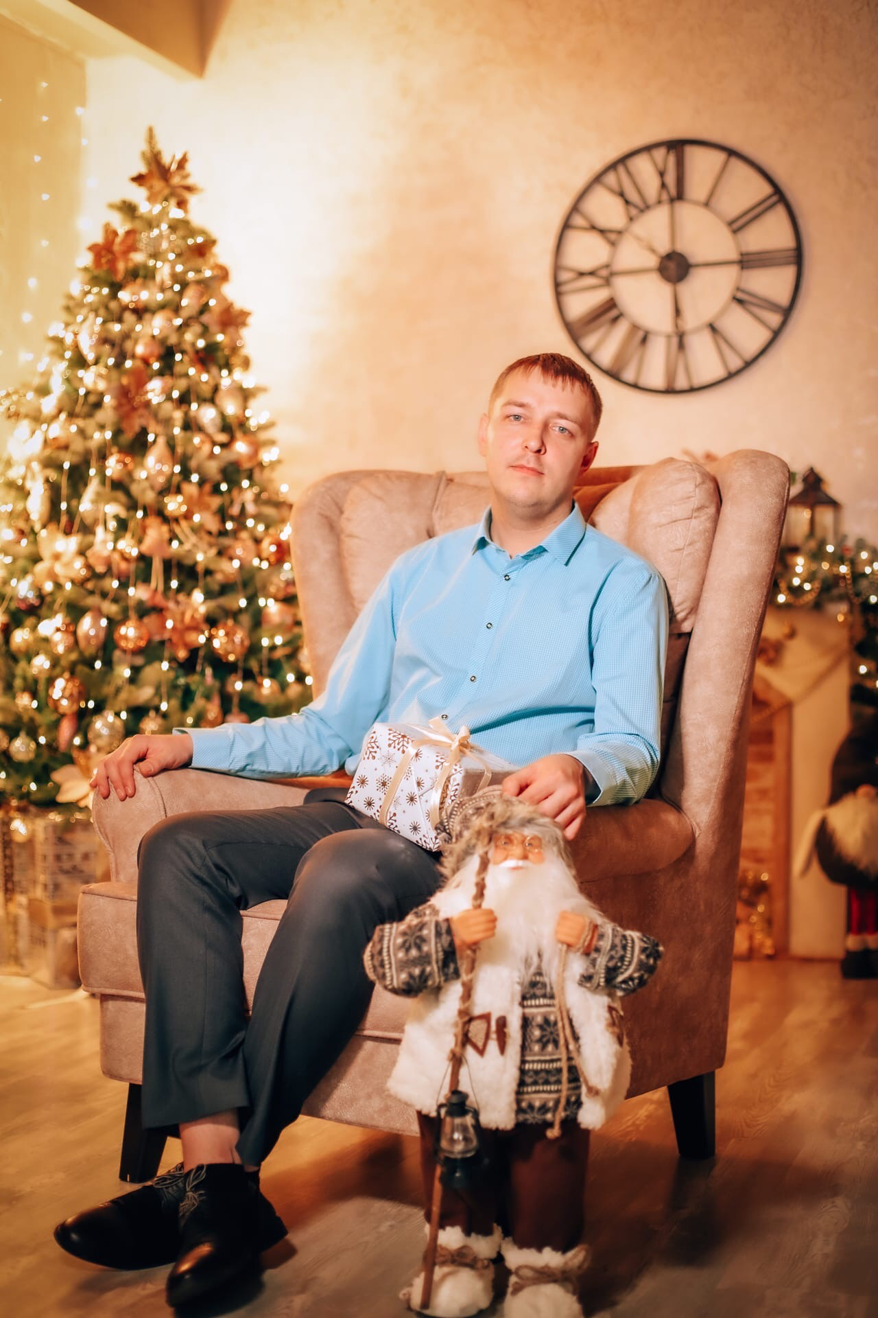 Семья Шмаковых Новый год 2022. Фотограф беременности и семейных историй Эльвира Акарибе в городе Краснодар!