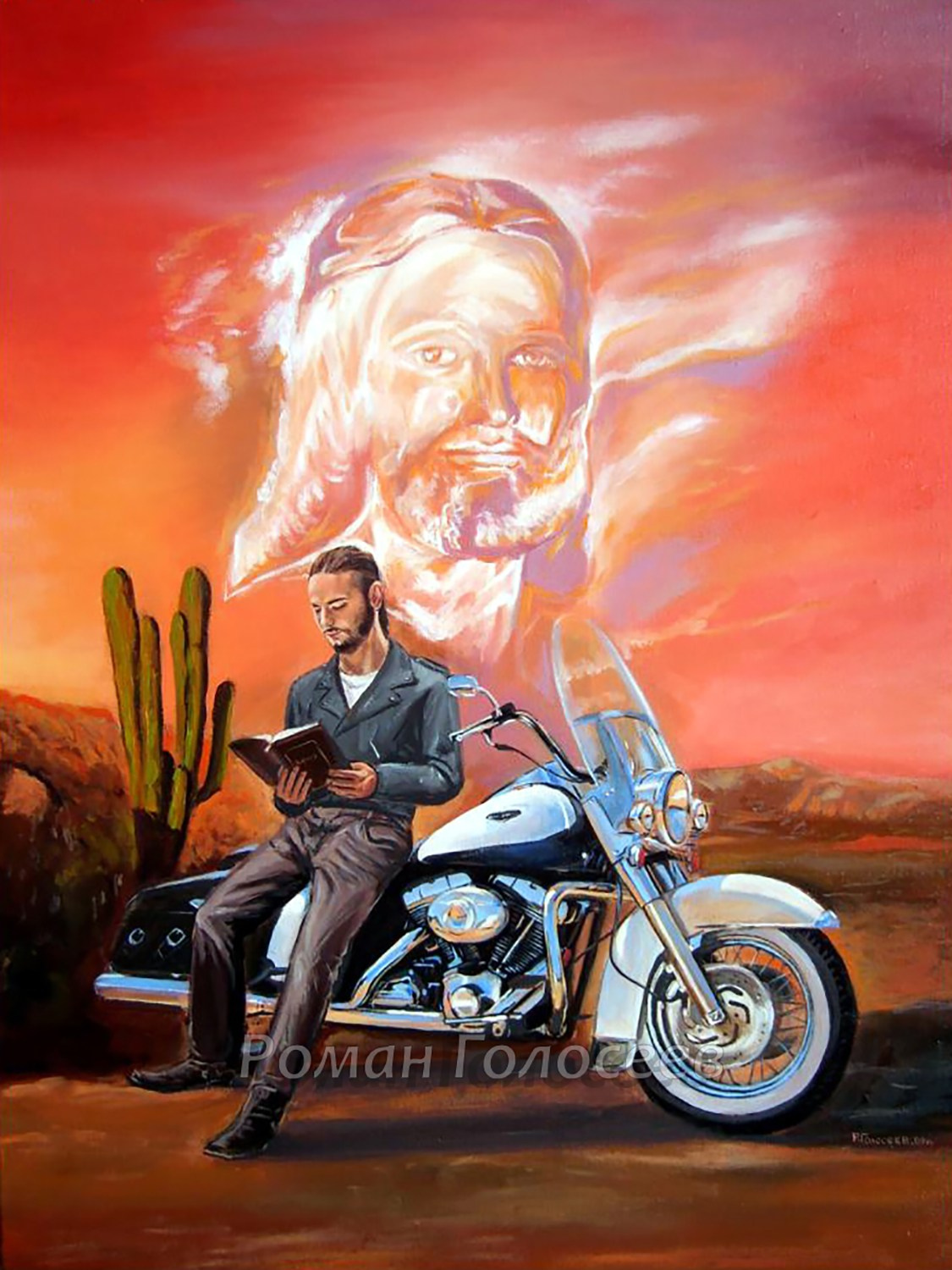 "Верующий",  60х40, масло, холст, 2009