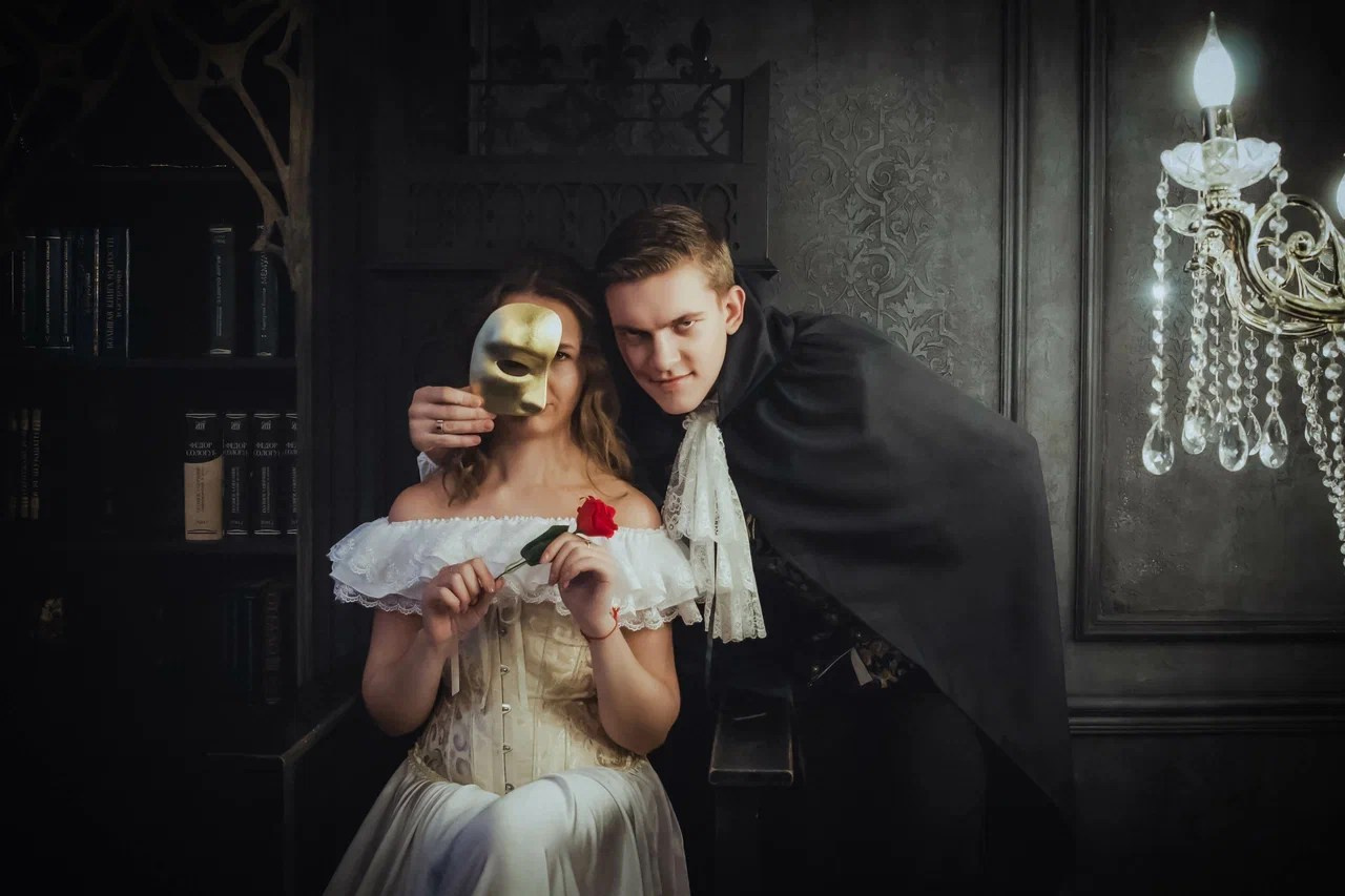 СТУДИЙНЫЙ ПРОЕКТ *ПРИЗРАК ОПЕРЫ*. Свадебный, студийный и репортажный фотограф в городе Москва