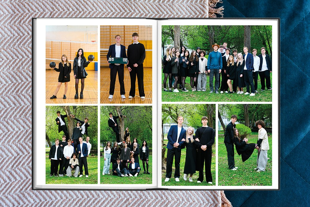 Выпускной альбом «Большой альбом про нас». Студия выпускных альбомов Ольги Галкиной. Томск