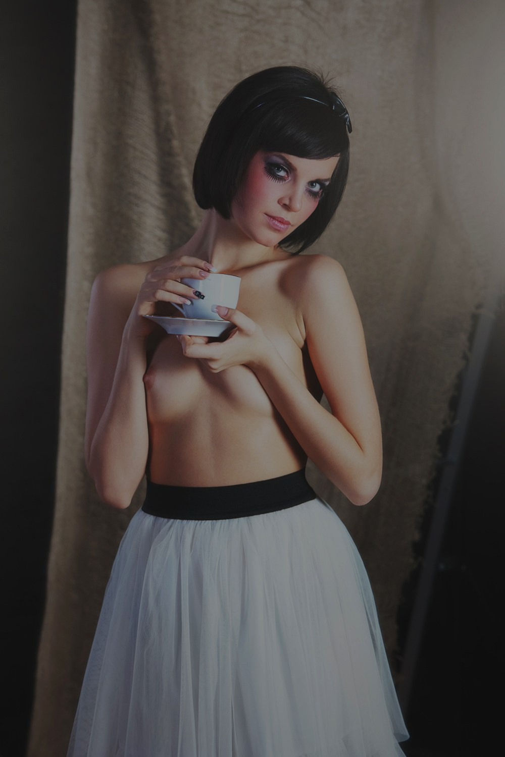 Лёгкое ню. Женя. Фотосессия в фотостудии «Light & Soul» I Нижний Новгород. 