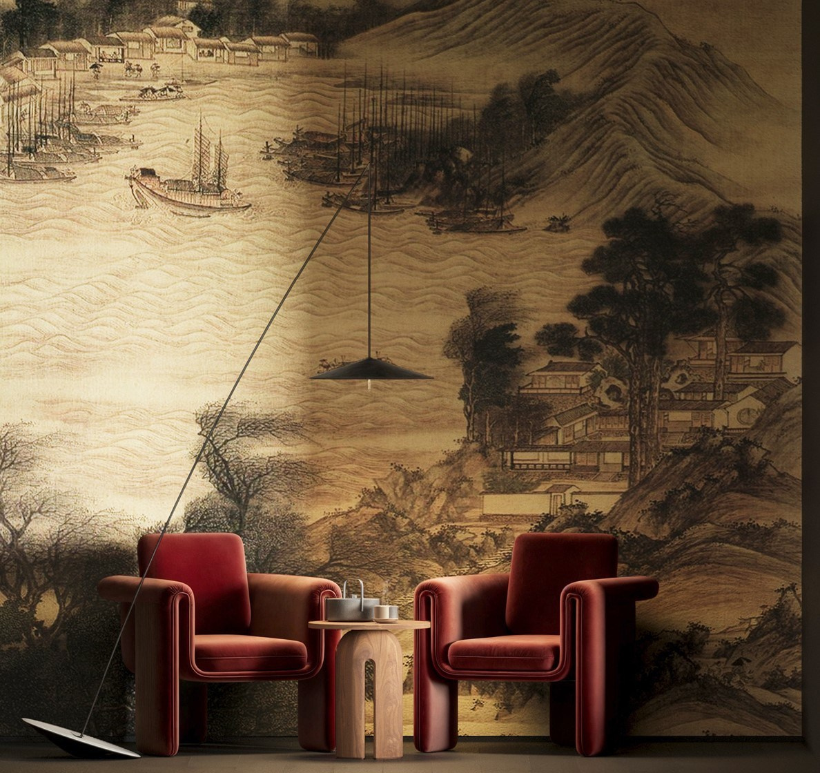 Дизайн интерьера и 3D визуализации ресторана на Дальнем Востоке. 3D визуализатор и дизайнер-интерьера