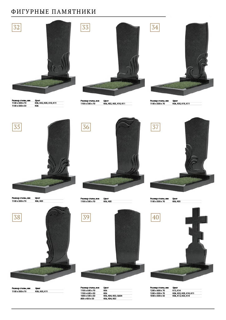 Изделия из камня. ГРАНИТ26 Ритуальные услуги Железногорск. Благоустройство могил, продажа памятников