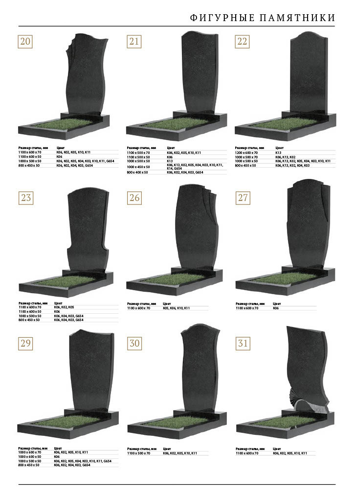 Изделия из камня. ГРАНИТ26 Ритуальные услуги Железногорск. Благоустройство могил, продажа памятников