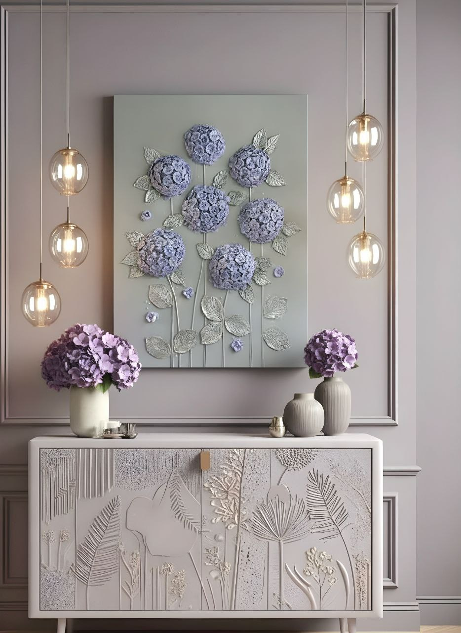 Сиреневый туман. Художник