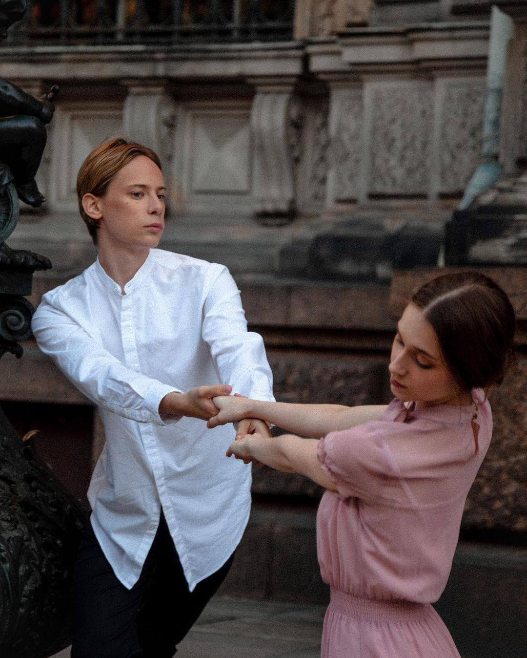 Артисты балета Александра Гринчак и Фред Кустов. Честные истории о жизни города и его людях