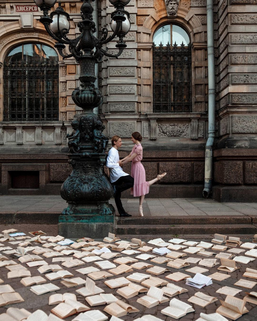 Артисты балета Александра Гринчак и Фред Кустов. Честные истории о жизни города и его людях