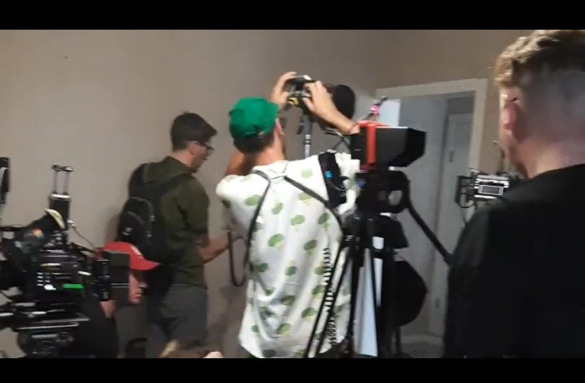 Съемки фильма «Разъезд». Фотограф Мария Камышан