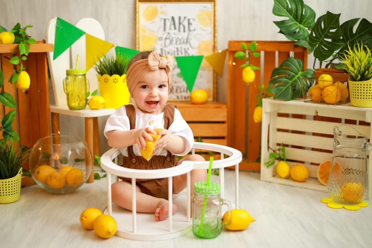 День рождения в студии. Семейный и Детский фотограф в Краснодаре Дарья Насаченко