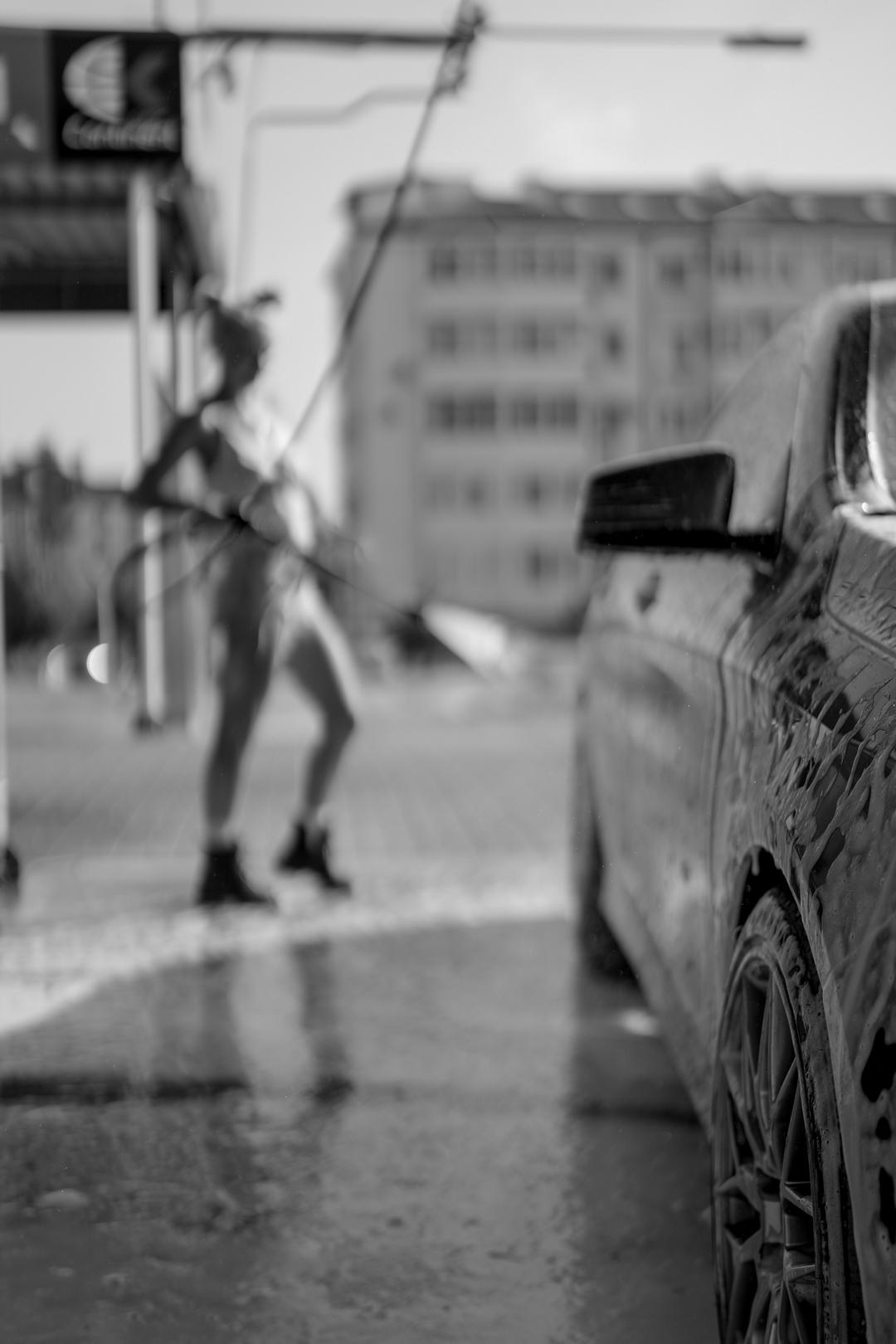 Фотосессия в Геленджике: На автомойке — фотограф Жанна Шестопалова