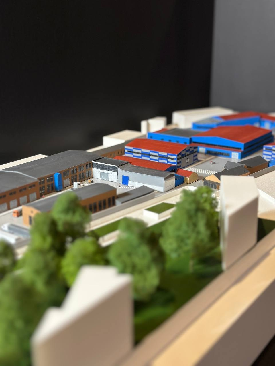 Макет производства. 3D печать