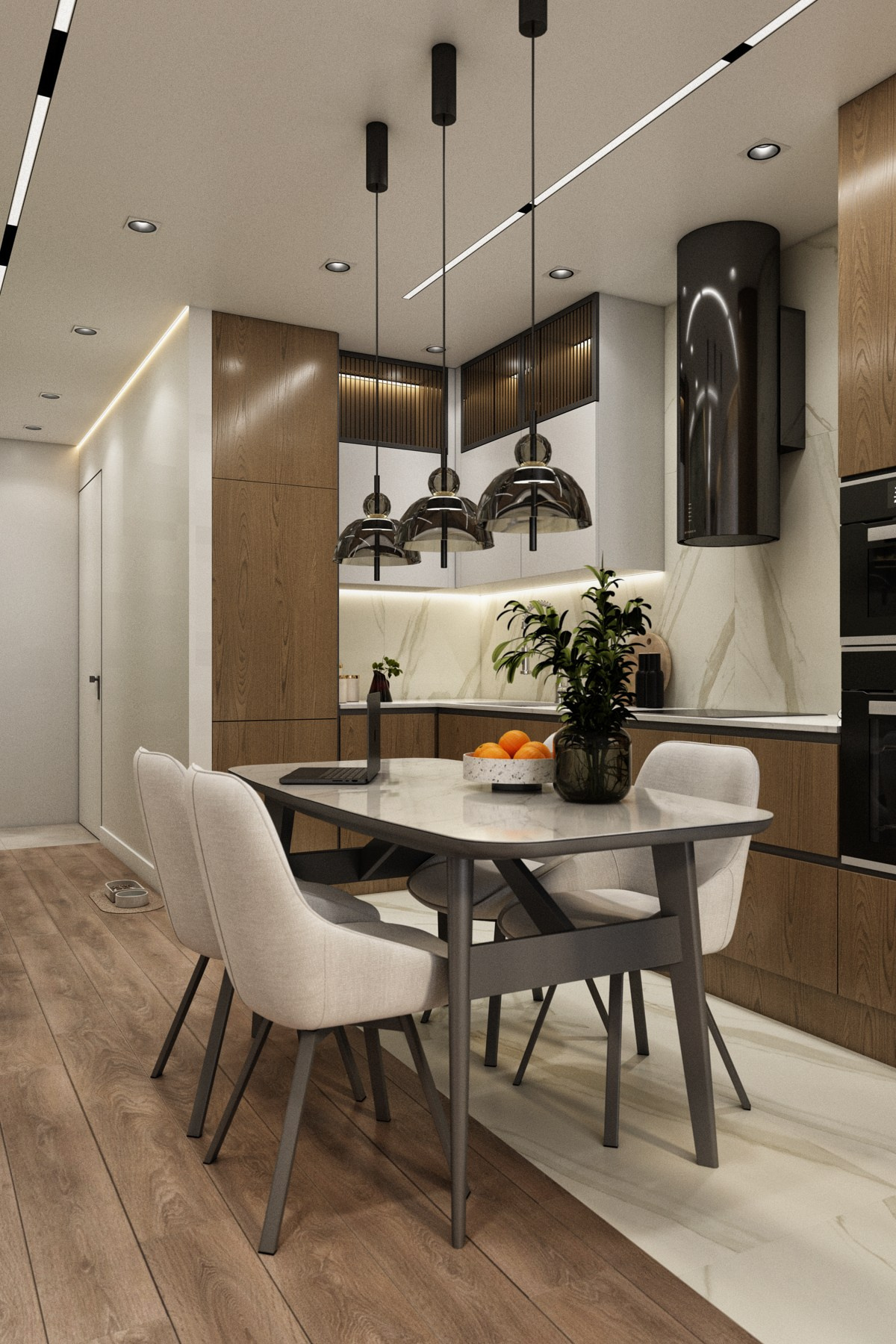 Квартира со своим характером в ЖК Солярис. Дизайн-проекты жилых и общественных пространств во Владивостоке