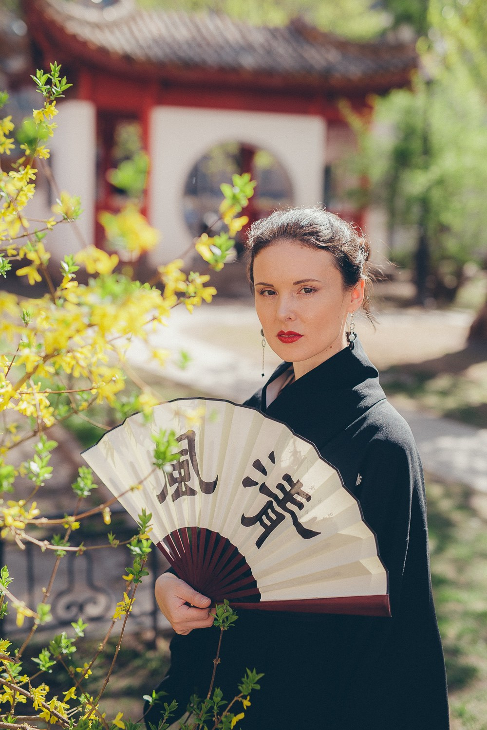 Сакура в саду дружбы. Семейный, портретный и свадебный фотограф в Санкт-Петербурге и Москве