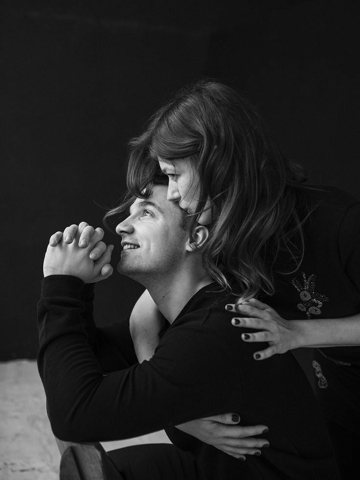 Парная фотосессия, в студии. Фотограф в Иркутске Кристина Телегина