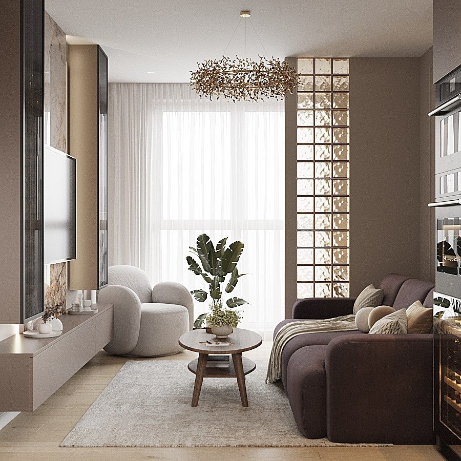 Современная классика. Дизайн интерьера Рязань Москва Чижикова Олеся