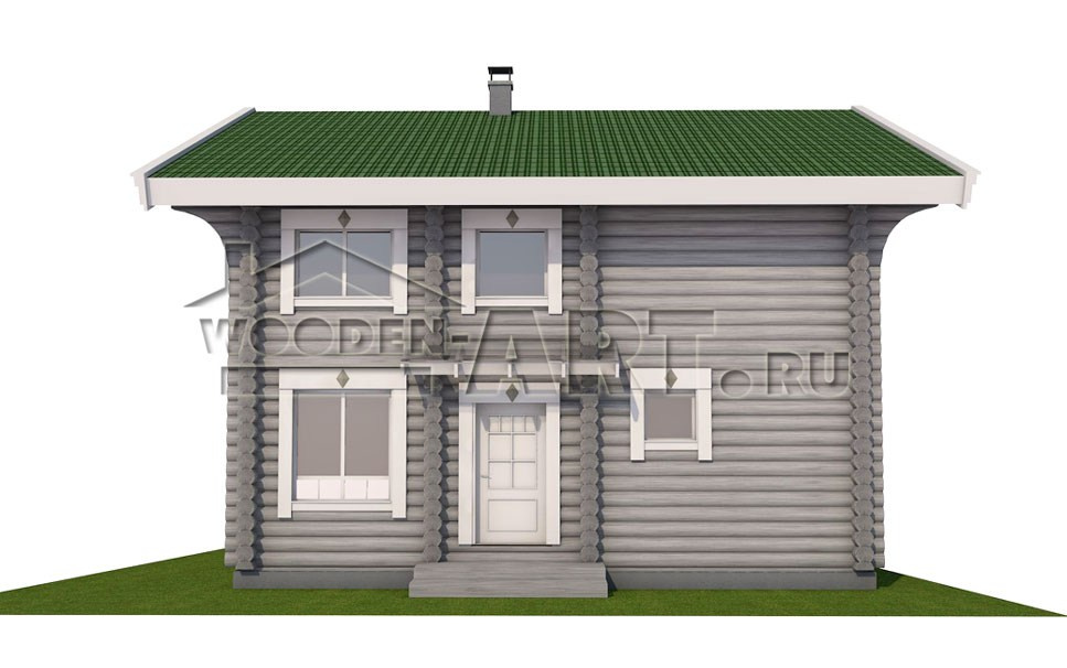 «Романовка» 223 кв. м. Проекты деревянных домов