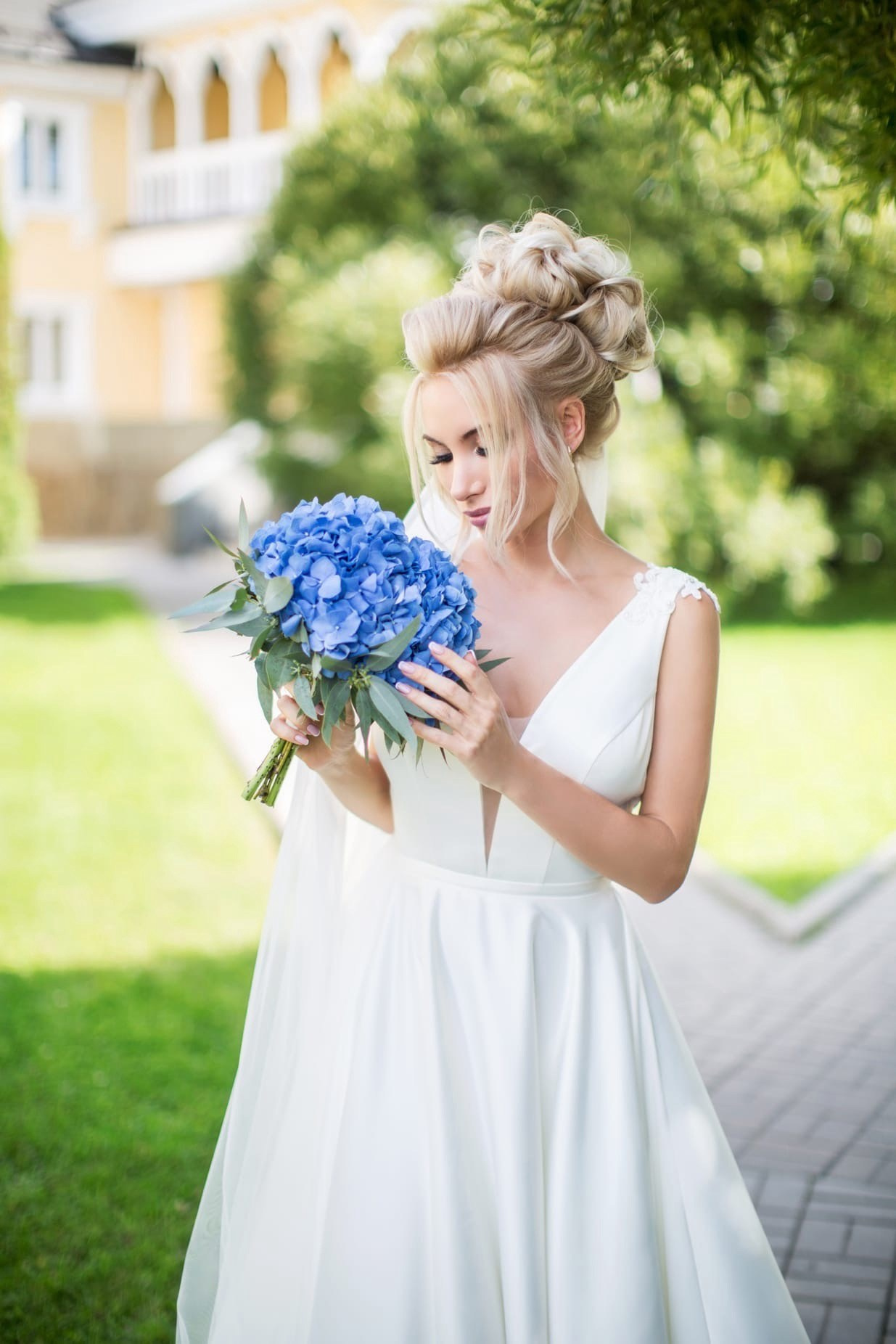 Свадебные образы. Прически и макияж на свадьбу, фотосессию, корпоратив от стилиста Кандаловой Елены в Москве, Домодедово