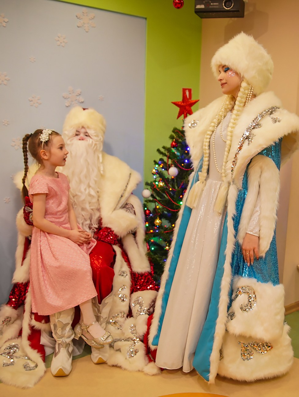 Новый год в частном детском садике. Семейный и детский фотограф в Нижнем Новгороде